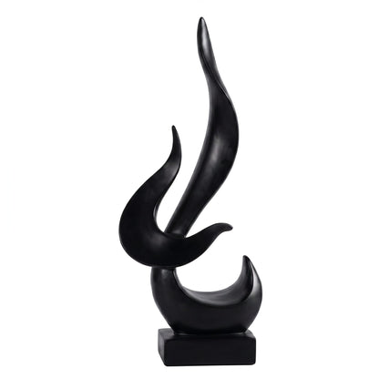 Abstract Flame Sculpture