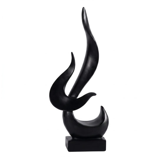 Abstract Flame Sculpture