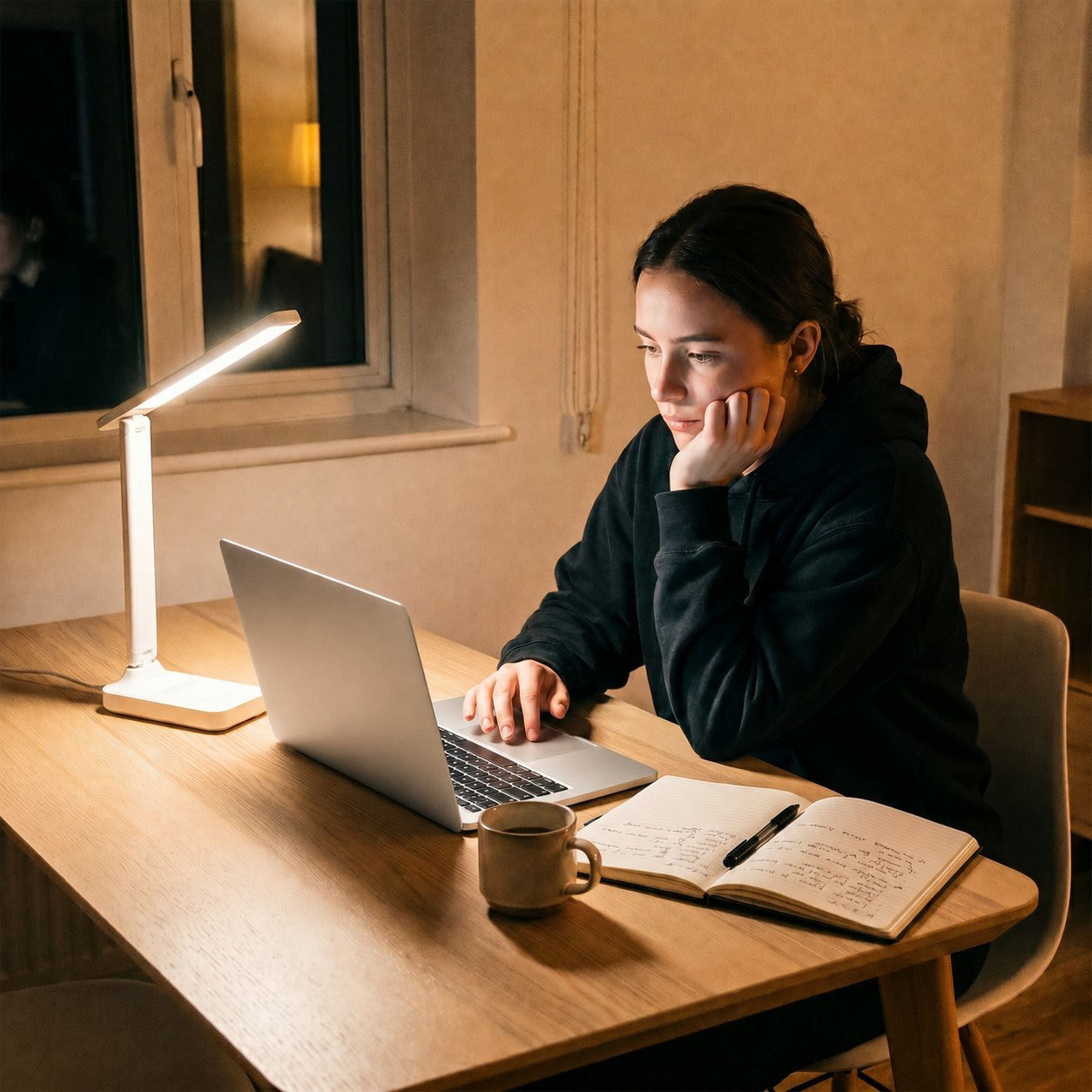 Folding LED Desk Lamp