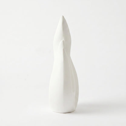 White Flame Sculpture